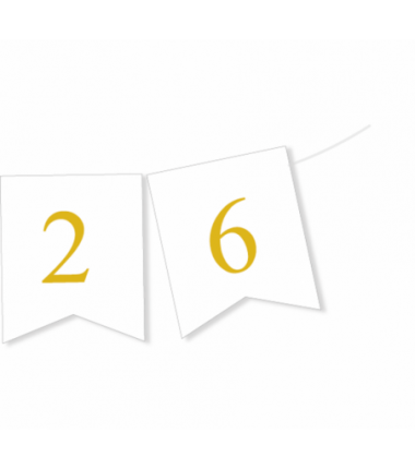 Girlanda złota - NOWY ROK 2026