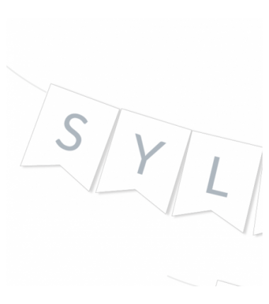 Girlanda srebrna SYLWESTER 2026