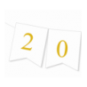 Girlanda złota SYLWESTER 2026
