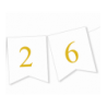 Girlanda złota SYLWESTER 2026