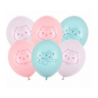 Balony Strong 27 cm Koci Domek Gabi - 6 sztuk