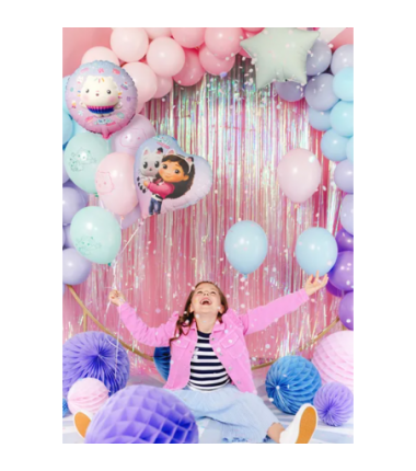 Balony Strong 27 cm Koci Domek Gabi - 6 sztuk