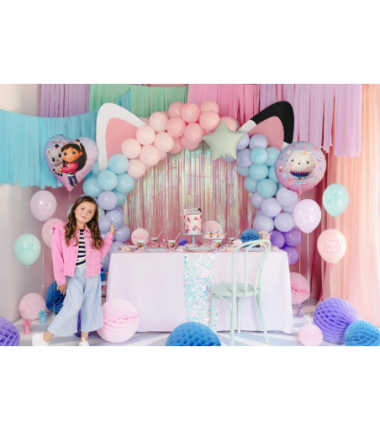 Balon foliowy serce Koci Domek Gabi 35cm