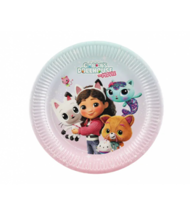 Talerzyki Koci Domek Gabi 23 cm - 6 sztuk