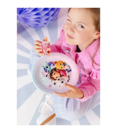 Talerzyki Koci Domek Gabi 23 cm - 6 sztuk