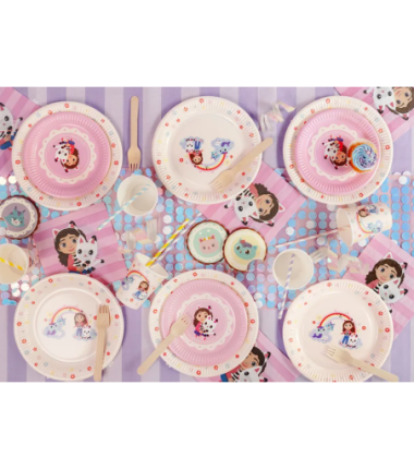 Talerzyki Koci Domek Gabi 18 cm - 6 sztuk