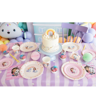Talerzyki Koci Domek Gabi 18 cm - 6 sztuk