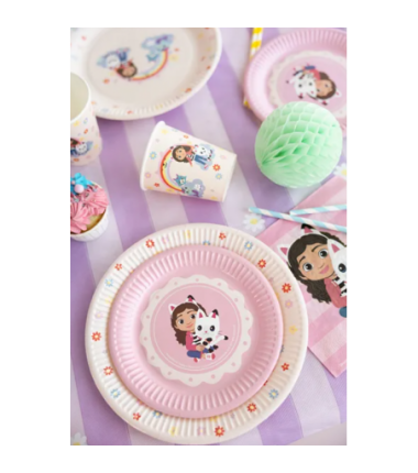 Talerzyki Koci Domek Gabi 18 cm - 6 sztuk
