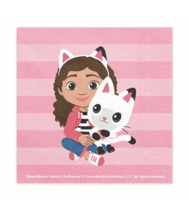 Serwetki Koci Domek Gabi 33 x 33 - 20 sztuk