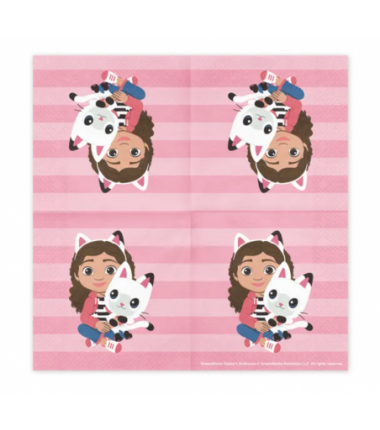 Serwetki Koci Domek Gabi 33 x 33 - 20 sztuk