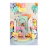 Balony 30 cm Koci Domek Gabi - 6 sztuk