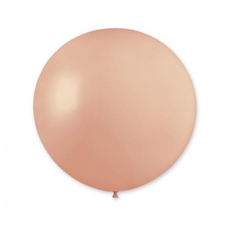 Balon Gemar 80 cm - 31" kula pastelowy mglisty różowy Misty rose G30/099 - 1 sztuka