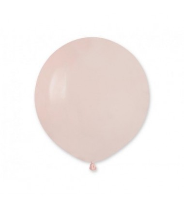 Balon Gemar 75 cm - 31" - pastelowy jasnoróżowy Shell G220/100 - 1 sztuka