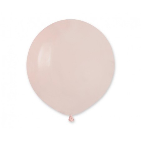 Balon Gemar 75 cm - 31" - pastelowy jasnoróżowy Shell G220/100 - 1 sztuka