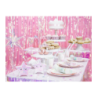 Wstążka satynowa - tasiemka satynowa jasny pudrowy róż - 25 mm - Party Deco