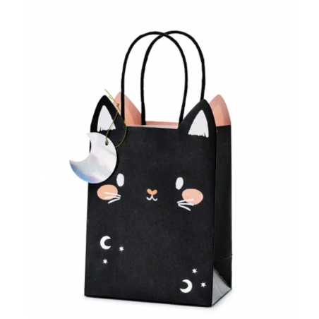 Torebka na prezenty Kot 8x14x18 cm