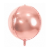 Balon foliowy Kula 40 cm - różowe złoto