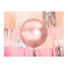 Balon foliowy Kula 40 cm - różowe złoto