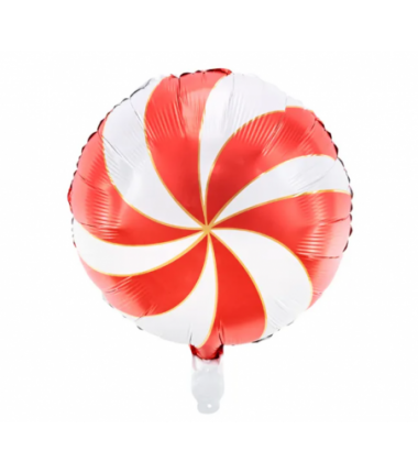 Balon foliowy Cukierek 35cm - czerwony