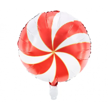 Balon foliowy Cukierek 35cm - czerwony