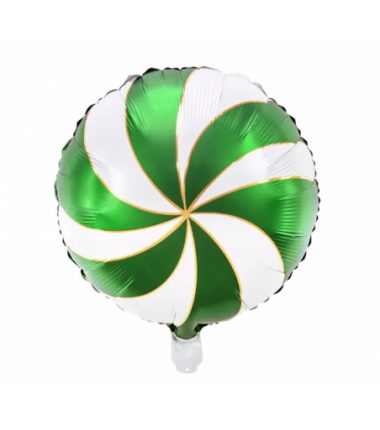 Balon foliowy Cukierek 35cm - zielony