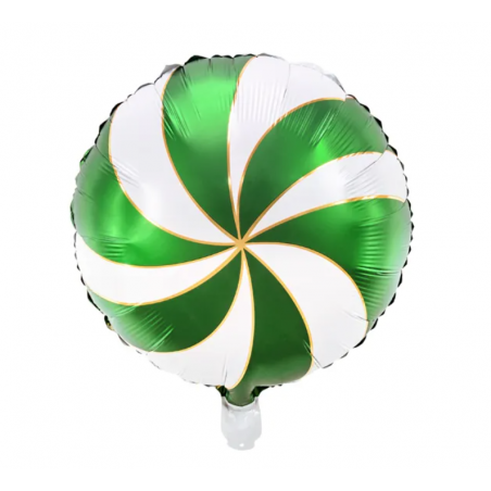 Balon foliowy Cukierek 35cm - zielony