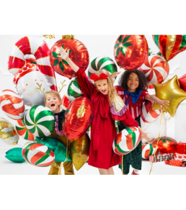 Balon foliowy Cukierek 35cm - zielony