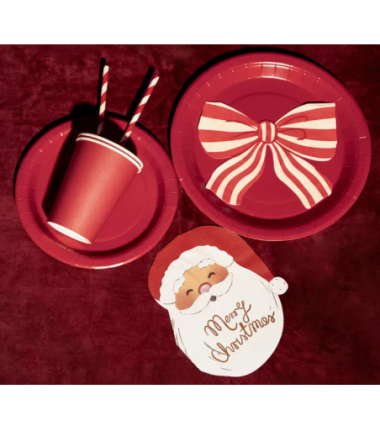 Serwetki Mikołaj 13.5x16 cm - 12 sztuk