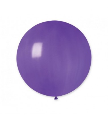 Balon Gemar 48 cm -19" - fioletowy Purple G19/008 - 1 sztuka