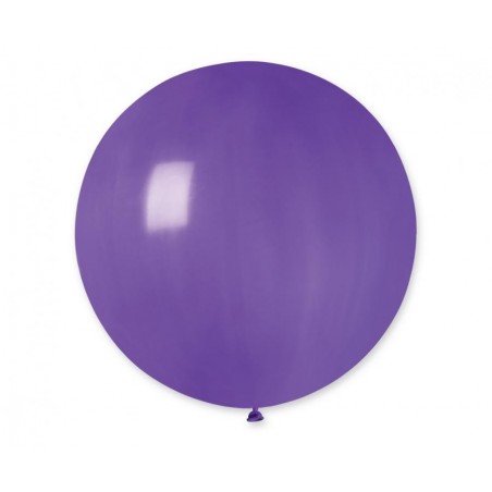 Balon Gemar 48 cm -19" - fioletowy Purple G19/008 - 1 sztuka
