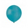 Balon Gemar 48 cm -19" - turkusowo-niebieski Turquoise G19/068 - 1 sztuka
