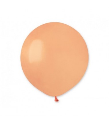 Balon Gemar 48 cm -19" - łososiowy, brzoskwiniowy Peach G19/060 - 1 sztuka