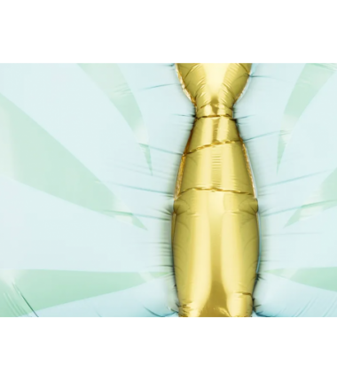 Balon foliowy Motyl 69x69 cm - mięta