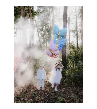 Balon foliowy Motyl 69x69 cm - mięta