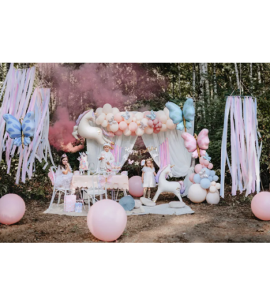 Balon foliowy Motyl 69x69 cm - mięta