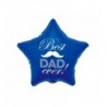Balon foliowy Best Dad Ever - najlepszy tata ok. 44 cm (19")