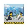Serwetki papierowe Lego City 33x33 cm - 20 sztuk