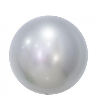 Balon Aqua - kryształowy, grafitowy ok. 30 cm (18")