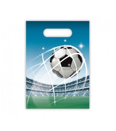 Torebki prezentowe PIŁKA Soccer Fans - 6 sztuk