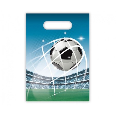 Torebki prezentowe PIŁKA Soccer Fans - 6 sztuk