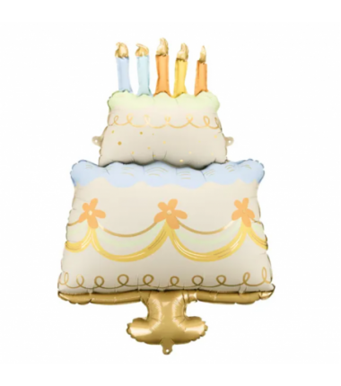 Balon foliowy Tort 62x104 cm