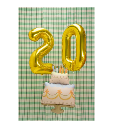 Balon foliowy Tort 62x104 cm