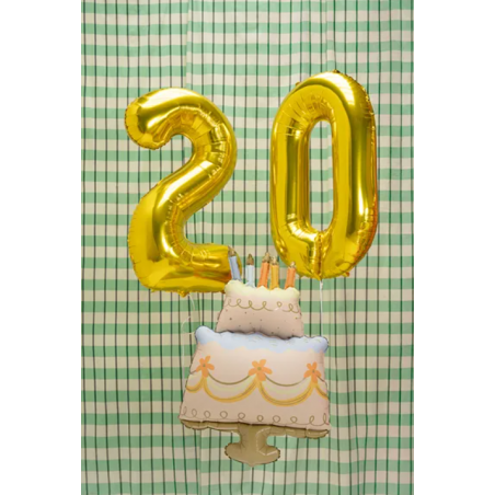 Balon foliowy Tort 62x104 cm