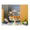 Toppery na tort, do muffinek - Pojazdy budowlane 4-7 cm - 6 sztuk