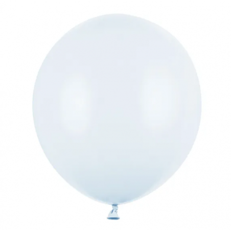 Balon Strong 43 cm mglisty niebieski Pastel Light Misty Blue - 1 sztuka