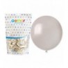 Balon metaliczny Gemar 48 cm - 19" - metaliczny perłowy Metallic Pearl G19/028 - 1 sztuka