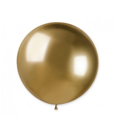 Balon Gemar 80 cm - 31"- kula złota SHINY GB30/088 - 1 sztuka