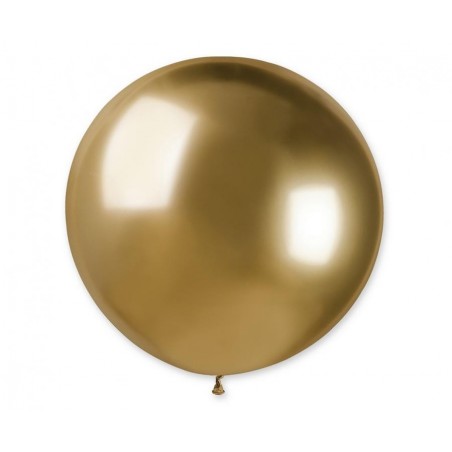 Balon Gemar 80 cm - 31"- kula złota SHINY GB30/088 - 1 sztuka