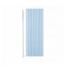 Słomki plastikowe 23 cm błękitny - 12 sztuk