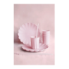 Słomki plastikowe 23 cm - różowy - 12 sztuk